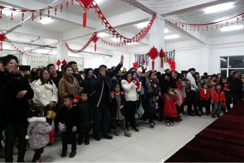 喜迎新春——暨阜新918博天堂2019除夕烟花晚会(图2)